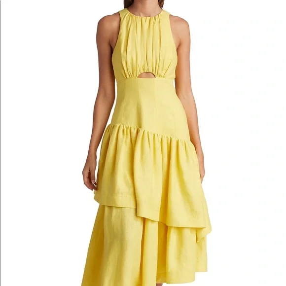 Aje Scent Of Summer Caliente Midi-Dress. Size US 4 and 12. $575. - Picture 14 of 16